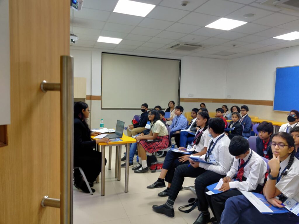 PTV ICSE Students at Diplomathon